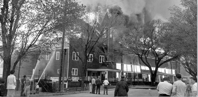 Pavillion Theatre - Destroyed By Fire